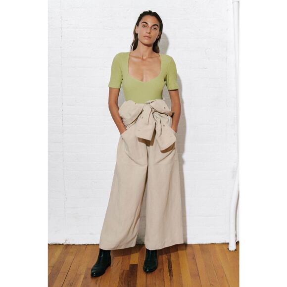 Mara Hoffman pistachio green Marlowe Body suit size xxs - Picture 5 of 12